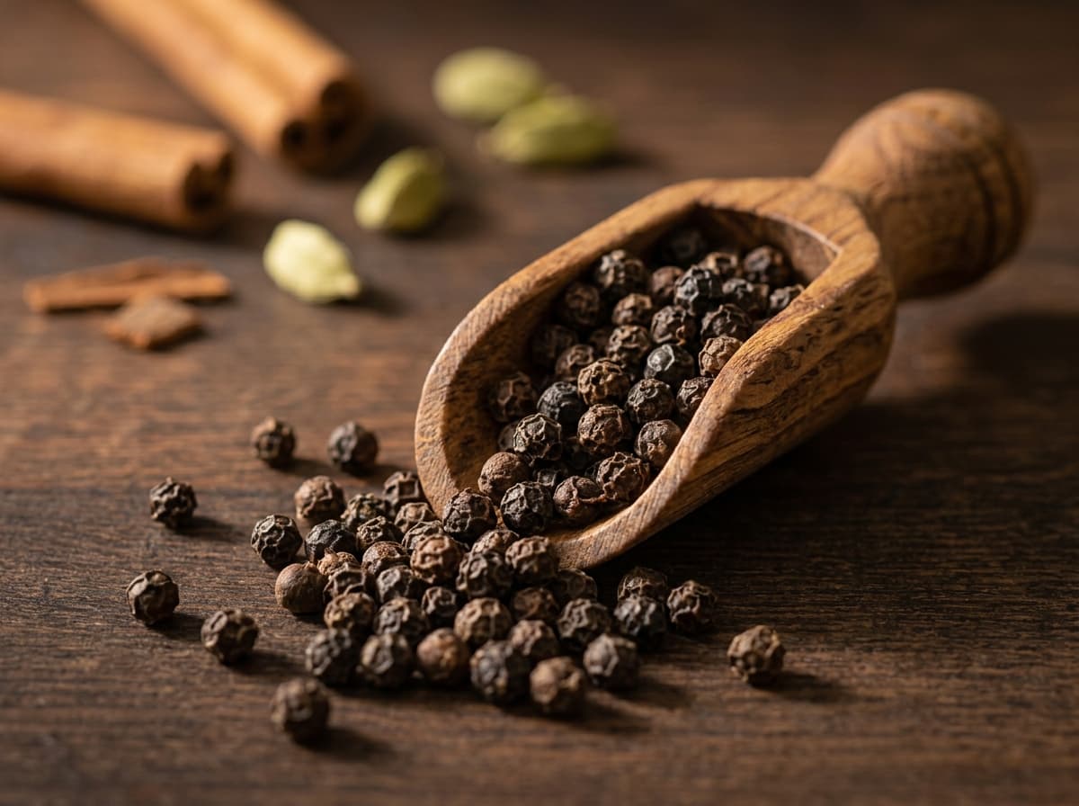 Black Pepper, sourced from Sri Lanka