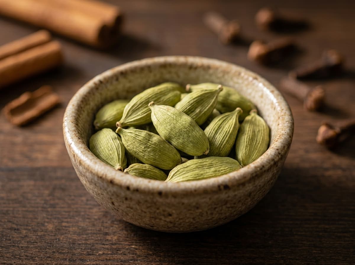 Cardamom, sourced from Sri Lanka